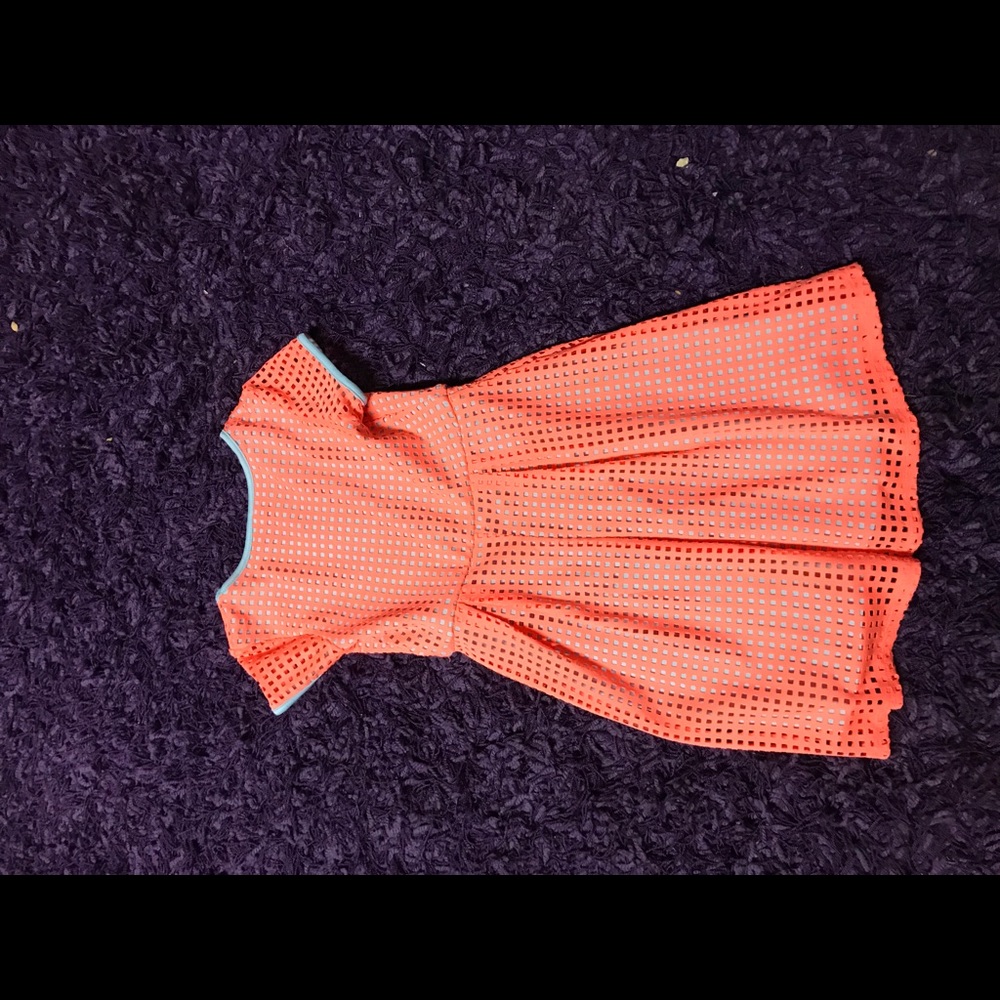 Bright Orange Dress